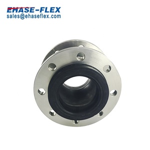 Junta de expansión doble esfera atornillada junta de bola de goma Flexible con EPDM - Product Image 6