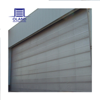 OLAND Porte flexible industrielle pour hangar d’avions, pliable en PVC avec cadre en acier galvanisé résistant au vent
