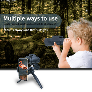 Hot bán màu đen 10x Fine Focus không thấm nước đốm phạm vi bằng một mắt kính thiên văn với 42 mét ống kính mục tiêu - Product Image 5