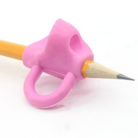 Poignées de crayon pour l'écriture manuscrite des enfants, outils de correction de posture ergonomique à trois doigts