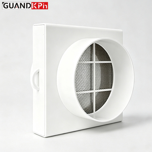Cassette filtrante de ventilation, boîtier de pré-filtre, chambre de filtration d'air en ligne pour système de climatisation intégral de la maison, conduit HVAC MVHR - Product Image 2