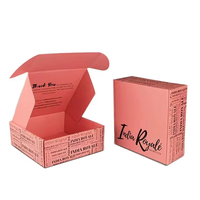 Boîtes d'expédition logistique personnalisées en matériaux recyclés écologiques, boîtes en carton ondulé kraft pliables, emballages en papier