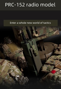 Nouvelle arrivée - Pochette radio tactique MBITR <span class=keywords><strong>PRC</strong></span> <span class=keywords><strong>152</strong></span> MOLLE compatible avec les gilets pour la chasse et le tir en plein air - Product Image 6