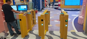 Hệ thống kiểm soát truy cập thẻ RFID phủ màu tùy chỉnh cho phòng tập thể dục cổng xoay cổng rào cản tốc độ - Product Image 4