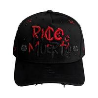 Gorra de Béisbol de Diseño Nuevo, Calidad G5, 5 Paneles, Logotipo Bordado en 3D, Forro Interior de Satén, Gorras de Gamuza con Pedrería
