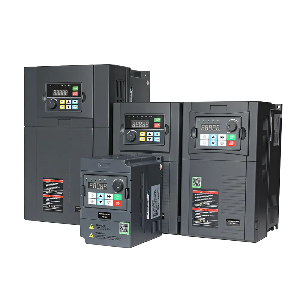 380v Three Phase Variable Frequency Drivers 4KW Top Quality Frequency Inverter