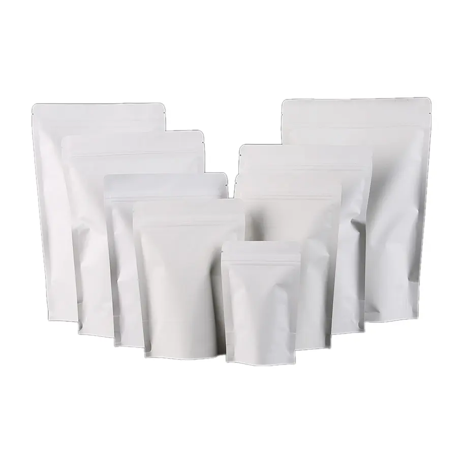 Rijst Papier Plastic Pouch Verpakking Kraft Stand Up Pouch Verpakking