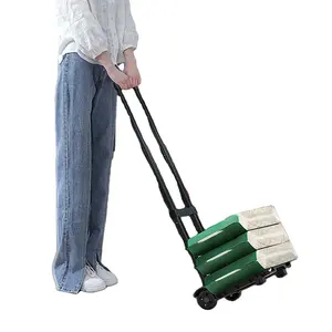 Tugas Berat Lipat Roda Karung Tangan Troli Lipat Truk Gerobak Gerobak Perjalanan Bagasi Keranjang Belanja Portabel Penggunaan Rumah Mobil - Product Image 1