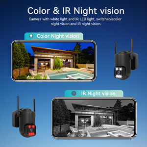 Cámara PTZ Solar Inalámbrica a Prueba de Agua con Módulo SIM 4G, Visión Nocturna en Color de 3MP, Audio Bidireccional, Detección de Movimiento, Uso Global - Product Image 6