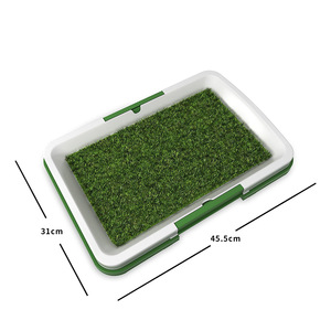 Oferta Especial: Caja de Arena Ecológica de Plástico para Perros con Césped Artificial, a Prueba de Fugas para Interiores, Fácil de Limpiar y con Control de Olores - Product Image 2