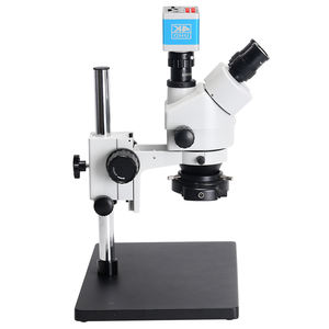 7X-45X 4KHDビデオカメラ三眼ステレオ顕微鏡モバイル修理用工業用測定 - Product Image 5