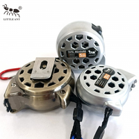 LITTLE ANT Mètres à ruban laser 3-en-1 en acier inoxydable 5m 25ft avec logo personnalisé porte-clés, mesures en pouces et métriques