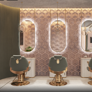 Salón de belleza personalizado, recepción, diseño moderno, muebles de peluquería cosmética para peluquería - Product Image 1