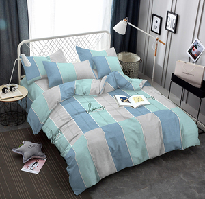 Vente en gros Chine fabricant de tissu tissu polyester pour couette ensemble lit de luxe literie queen drap ensemble-hôtel luxe 1800 - Product Image 3
