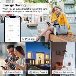热卖WiFi版本1/2/3组15A 100-250V 3路美国CE ETL WiFi调光开关WiFi智能可调光灯开关 - Product Image 5