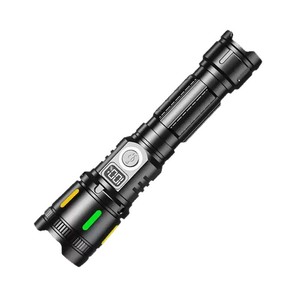 <b>Rechargeable</b> <b>Flashlight</b> Led Aluminum Alloy Zoomable Dimmable Outdoor Emergency Portable Multi Function Tactical Light - Product Image 2