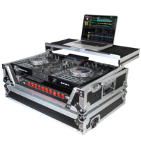 Flight case OEM durable pour système DJ autonome Denon DJ Prime 2, en aluminium et contreplaqué, étanche