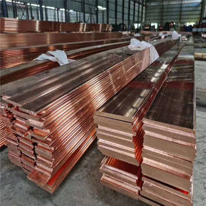 구리 플랫 바 18mm 99.99% 순수 원형 사각 구리 버스 황동 막대 바 - Product Image 6