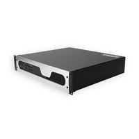 Boîtier de montage en rack 2U de 19 pouces personnalisé, châssis industriel en alliage d'aluminium, indice de protection IP54, OEM/ODM