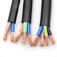 VERIBEST EPR Kabel Traksi Karet Multi-inti Fleksibel Berisolasi H05RN-F 2/3/4/5 Inti 300/500V Tembaga Murni Terlindungi