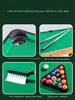 Table de billard miniature pliable pour enfants, petit jouet familial d'intérieur pour garçons