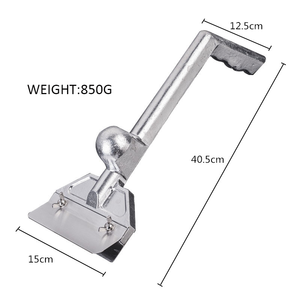 420 acier inoxydable Commercial hôtel Restaurant <span class=keywords><strong>cuisson</strong></span> BBQ outils moderne <span class=keywords><strong>table</strong></span> à frire pelle gril nettoyage <span class=keywords><strong>grattoir</strong></span> <span class=keywords><strong>pour</strong></span> Barbecue - Product Image 5