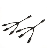 Connecteur de câble pour panneau solaire 30A 1000V, raccord en Y 2 vers 1, étanche IP67, en nylon, contact en cuivre PV-Y3 PV-Y2 pour adaptateur