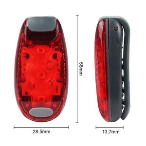 Mini 3 luces LED para correr con Clip, deportes nocturnos al aire libre, luz de seguridad intermitente impermeable promocional para ciclismo, correr, caminar - Product Image 6