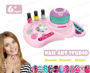 Ensemble de beauté <span class=keywords><strong>Nail</strong></span> <span class=keywords><strong>Art</strong></span> <span class=keywords><strong>Studio</strong></span> pour filles, jouets à tige cadeau artisanal, jouets de réflexion future, bricolage - Product Image 2