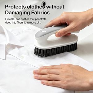 Brosse de nettoyage en PP écologique à technologie sophistiquée, avec logo naturel, pour la maison, les chaussures et les vêtements - Product Image 5