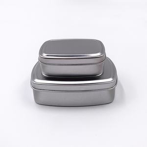 Caja de Aluminio con Forma Cuadrada para Jabón, con Bisagra - Product Image 5