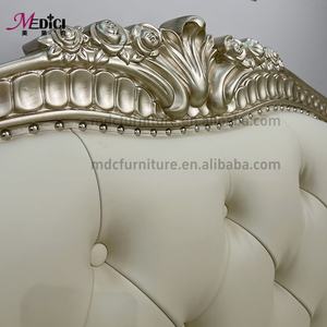 Двуспальная кровать MEDICI в современном французском стиле, 1,5 м/1,8 м, роскошная, из дерева и кожи, с экологичным дизайном, прочная конструкция, гарантия 3 года - Product Image 4