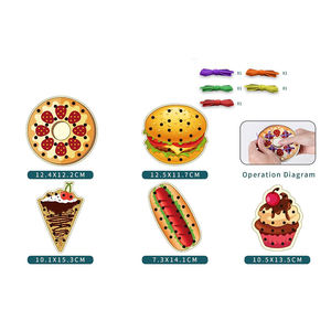 Juguetes de <span class=keywords><strong>dinosaurios</strong></span> para armar con hilo, hazlo tú mismo, para niños - Product Image 4