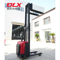 Chariot élévateur à fourche électrique tout électrique 2 tonnes 1,5 tonne gerbeur électrique avec chargeur batterie gerbeur à double élévation