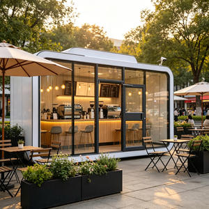 <span class=keywords><strong>Cabane</strong></span> aux pommes miniature moderne, mobile, préfabriquée, type capsule, <span class=keywords><strong>pour</strong></span> cafés commerciaux en extérieur - Product Image 1