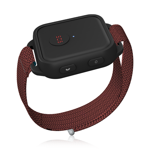 VL2000 4G GPS&Wifi LBS Location Health Wrist&neck Hanging Smart Watch Fall Detection SOS Button Elderly People Plastic
