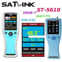ISDB-T DVB-S/S2 DVB-T/T2 Signalfinder SATLINK ST-5610 Satellitenfinder Messgerät Signaltester H.265 Spektrumanalyse