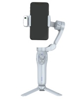 Stabilisateur de téléphone portable pliable L7Cpro avec trépied, suivi automatique du visage IA à 360°, VLOG, selfie