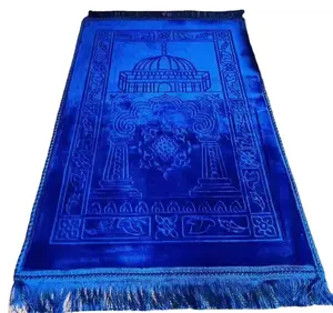 Mosque Luxury Prayer Mat Muslim Prayer Rugs Islamic Gift Anti Slip Mat Sejadah For Prayer