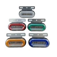 Feux de signalisation externes pour voiture 24V 24 LED, lampe indicatrice, feu arrière, feux latéraux pour remorque, camion, poids lourd