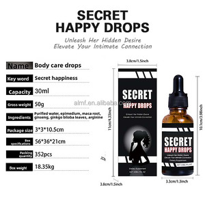 自然エネルギー＆睡眠サポート抗酸化栄養補助食品液状ドロップス（親密な関係のための秘密の幸せドロップス） - Product Image 6