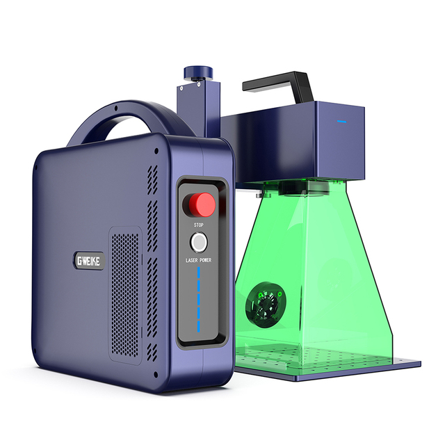 G2 PRO DIY Mini Multi Function Portable 20W 30W Metal and Nometal Fiber Laser Marking Machine
