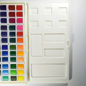 Peintures à l'aquarelle solides <span class=keywords><strong>en</strong></span> <span class=keywords><strong>12</strong></span>/24/36/48 <span class=keywords><strong>couleurs</strong></span> - Product Image 3