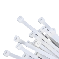 100 attaches-câbles autobloquantes en nylon 66, robustes, résistantes aux UV, en plastique, pour usage industriel et domestique