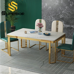 Americano 7ft <span class=keywords><strong>pizarra</strong></span> comedor Mesa de <span class=keywords><strong>la</strong></span> sala de <span class=keywords><strong>restaurante</strong></span> sinterizado Mesa de Piedra - Product Image 3