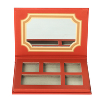 Personnalisé écologique 5 casseroles vide Blush fard à paupières carton papier Palette coupe ongles pour emballage cosmétique