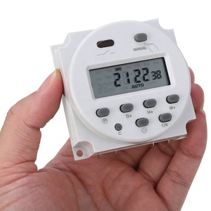 CN101A 12V/24V/110V/220V Interruptor de Control de Tiempo Digital de Doble Cuenta Regresiva y Micro Ciclo, Temporizador de 16A - Product Image 1
