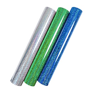 ビニールテキスタイルシートの良質の鉄Tシャツのための金属ビニールロール熱伝達フィルム - Product Image 1