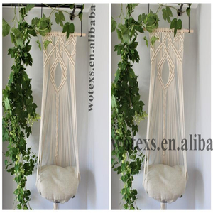 PH792 Dễ Thương Boho Crochet Sợi Dây Thừng Vật Nuôi Nội Thất Macrame Mèo Võng Dệt Treo Chó Giường Macrame Tường Mèo Đu Quà Tặng Người Yêu - Product Image 2