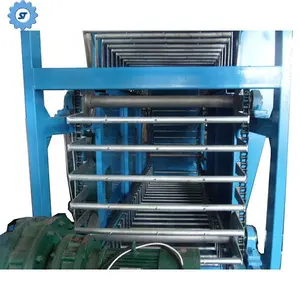 Rubber strip cooling machine line